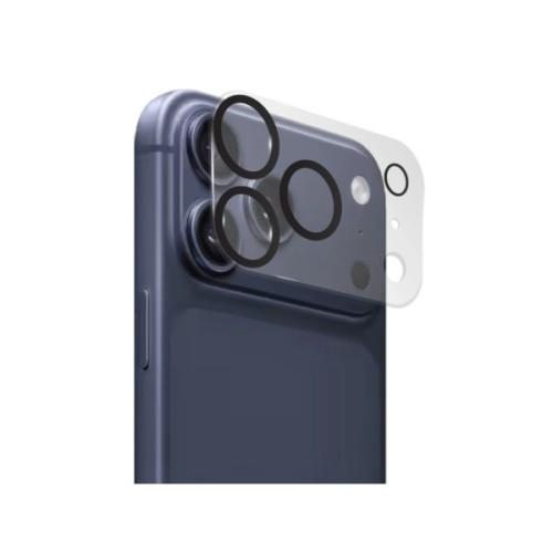 Скло захисне Intaleo Camera Lens Apple iPhone 17 Pro Max Black (1283126630095)