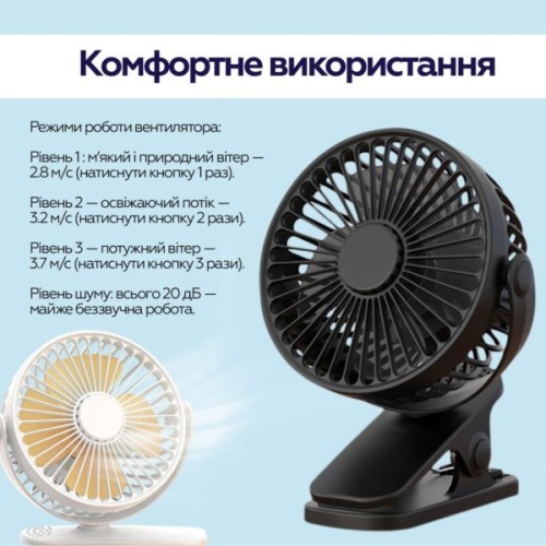 Вентилятор XoKo XK-P6-BK