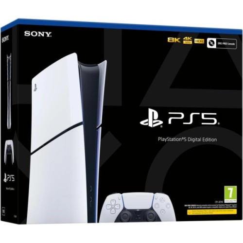 Ігрова консоль Sony Playstation PlayStation 5 Slim Digital Edition 825GB (без DVD) (9711094 / 1000049750)