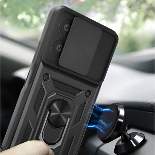 Чохол до мобільного телефона BeCover Military Poco M6 Pro 4G Black (710937)