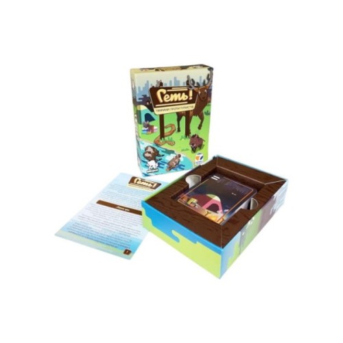 Настільна гра Games 7 Days Геть! Тварини проти туристів (Scram!) (укр.) (SCRM01UA)