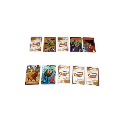 Настільна гра Games 7 Days Геть! Тварини проти туристів (Scram!) (укр.) (SCRM01UA)