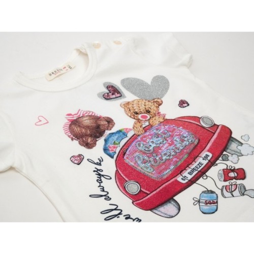 Футболка дитяча Breeze BEST FRIENDS (14114-98G-beige)