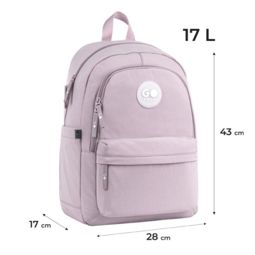 Рюкзак шкільний GoPack Education Teens 141L пудровий (GO26-141L-2)