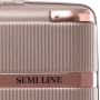 Валіза Semi Line 24" (M) Champagne (T5668-3) (DAS302659)