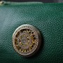 Сумка Vintage З натуральної шкіри Зелена (22261)
