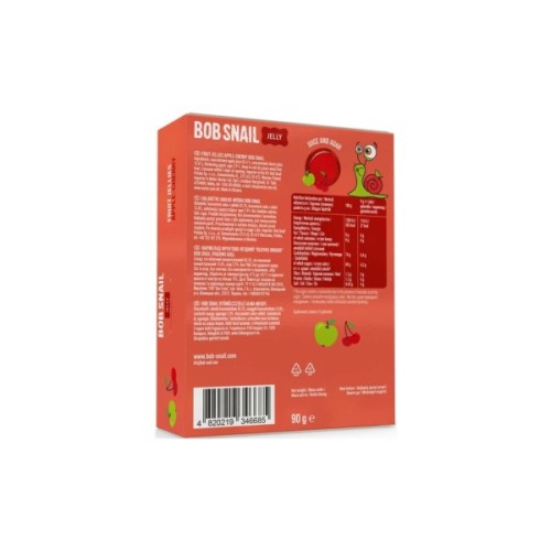 Мармелад Bob Snail Яблуко, вишня 90 г (1740881)