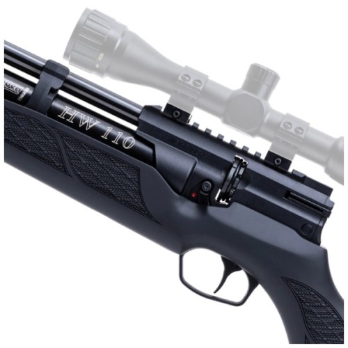 Пневматична гвинтівка Weihrauch РСР редукторна HW 110 S Black (20.110S20-01)