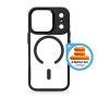 Чохол до мобільного телефона Armorstandart Unit-C MagCase Apple iPhone 17 Pro Black + Orange Button Set (ARM90585)