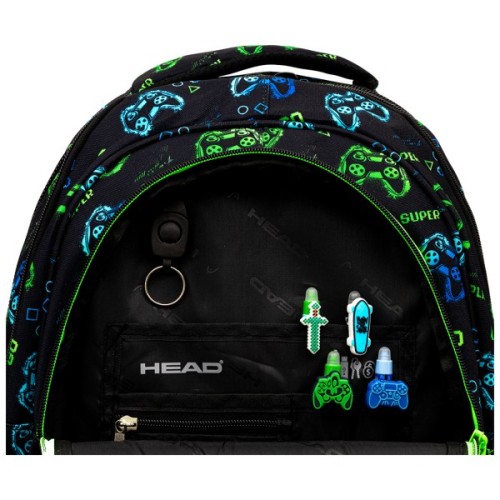 Рюкзак шкільний Hash AB300 GO PLAYING NEON (502025042)