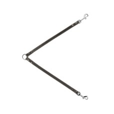 Повідець для собак Collar спарка Ш 14 мм Д 40 см чорний (00431)