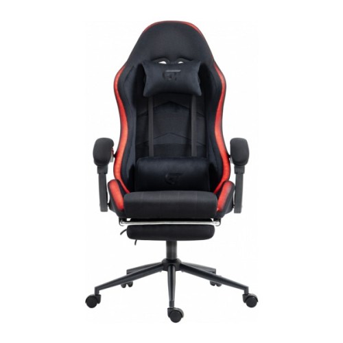 Крісло ігрове GT Racer X-2325 Fabric Black LED (X-2325 Fabric Black L)