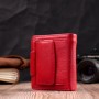 Гаманець ST Leather З натуральної шкіри Червоний (22453)