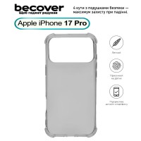 Чохол до мобільного телефона BeCover Anti-Shock Apple iPhone 17 Pro Grey (713798)