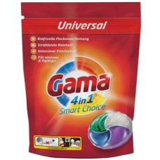 Капсули для прання Gama 4 in 1 Universal 30 шт. (8435495826996/8435495836698)