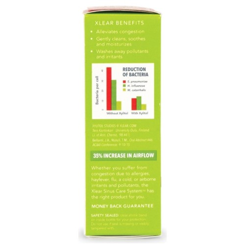 Мінерали Xlear Натуральний сольовий назальний спрей з ксилітом 22 мл (700596100015)