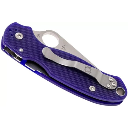 Ніж Spyderco Para 3 G10 S110V Dark Blue (C223GPDBL)