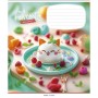 Зошит Школярик Favorite desserts 12 аркушів клітинка (012-3454K)