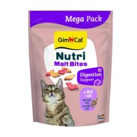 Вітаміни для котів GimCat Nutri Malt Bites для виведення грудок шерсті з мальтом 425 г (4002064427348)