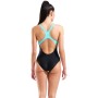 Купальник Arena Kikko Swimsuit Swim Pro Back 010807-580 чорний, бірюзовий 38 (3468337757207)