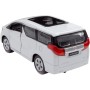 Масштабна модель автомобіля TechnoDrive Toyota Alphard білий (KM250419)