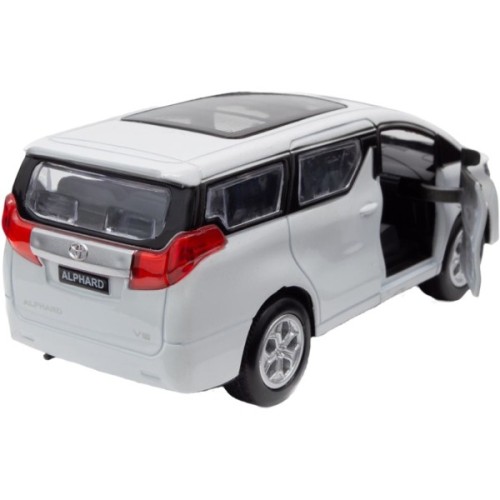 Масштабна модель автомобіля TechnoDrive Toyota Alphard білий (KM250419)