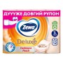 Туалетний папір Zewa Deluxe Персик 3 шари 12 рулонів (7322541396026)