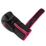 Боксерські рукавички PowerPlay 3024 Ultra Mat Чорно-Рожеві 8 унцій (PP_3024_8oz_Bl/Pink)