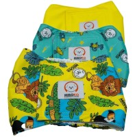 Підгузки для тварин MISOKO&CO багаторазові для кобелів, S 3 шт. Свята (HAINMSK63981RIN)