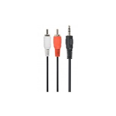 Кабель мультимедійний 3.5mm M to 2xRCA M 5.0m Cablexpert (CCA-458-5M)