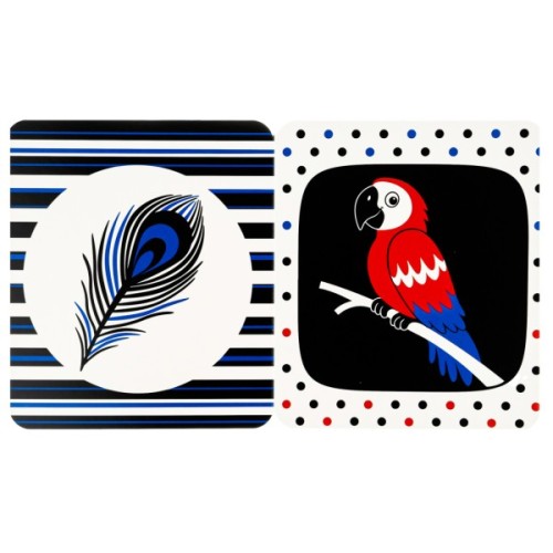 Книга Ку-ку-сі. Контрастна книжка для немовляти Ранок (9789667510640)