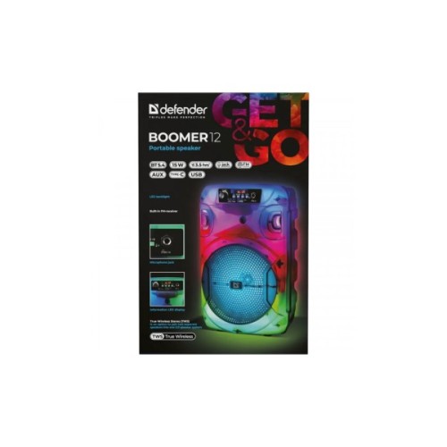 Акустична система Defender Boomer 12 (65412)