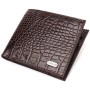 Портмоне Canpellini З натуральної шкіри Коричневе (21777)