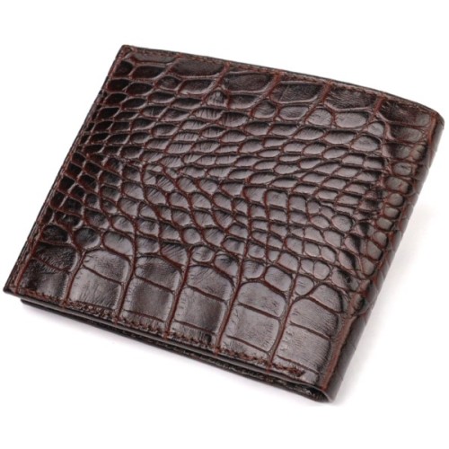 Портмоне Canpellini З натуральної шкіри Коричневе (21777)