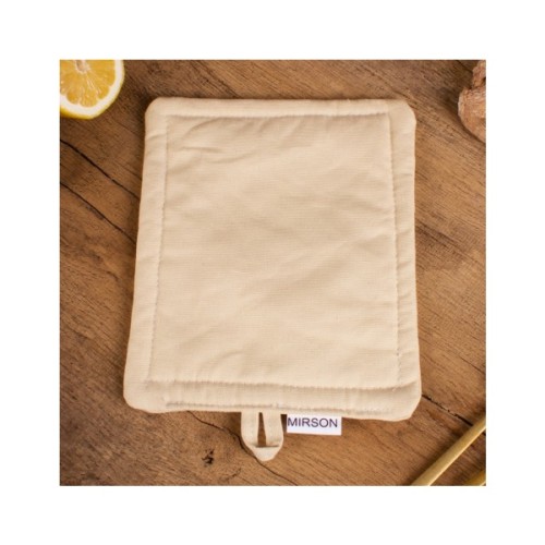 Кухонна прихватка MirSon рогожа/напівпанама №204 - Creamy (2200006753933)