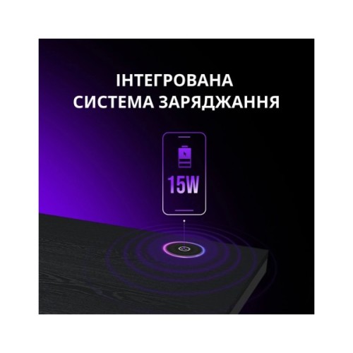 Комп'ютерний стіл Lorgar ELITE 90W Wood Black (LRG-DE90W)