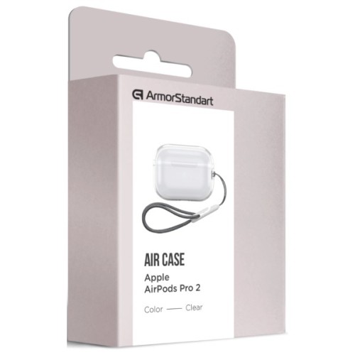 Чохол для навушників Armorstandart Air для Apple Airpods Pro 2 Clear (ARM82560) (ARM82560)