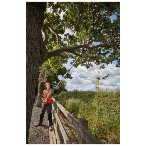 Ланцюгова пила DeWALT висоторіз 18V, довжина шини 20 см, ланцюг OREGON 3/8, (без АКБ та ЗП) (DCMPS567N)