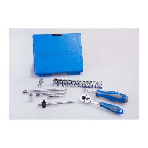 Набір інструментів KING TONY 1/4" 21 шт. (2524MRV)