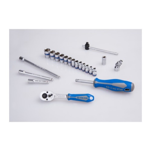 Набір інструментів KING TONY 1/4" 21 шт. (2524MRV)