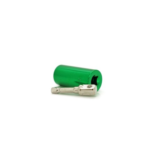 Торцева головка Voltronic універсальна для шуруповерта 7-19 mm (25*52) 3/4 Green (YT-UnScTGRN)