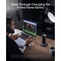 Зарядний пристрій Anker 2xUSB-C + 1xUSB-A 150W Pogo pin black (A1903G11)