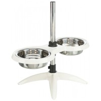 Посуд для собак Trixie на регульованій підставці (4011905250076)