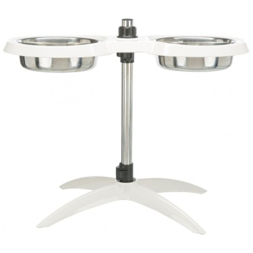 Посуд для собак Trixie на регульованій підставці (4011905250076)