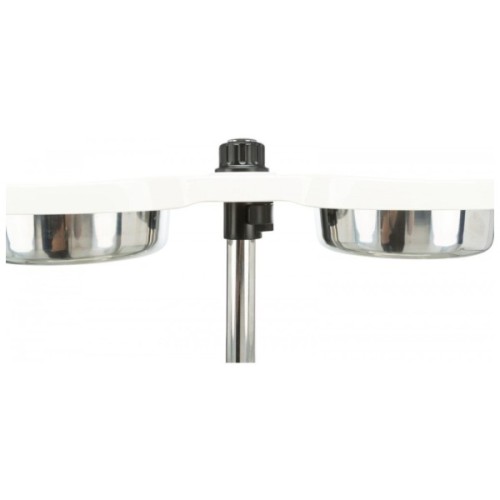 Посуд для собак Trixie на регульованій підставці (4011905250076)