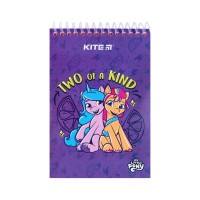Блокнот Kite на спіралі My Little Pony А6, 48 аркушів, нелінований (LP24-196)