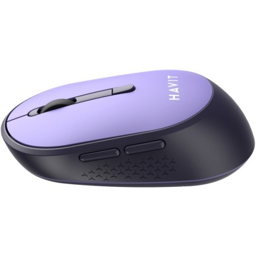 Мишка Havit HV-MS78GT Wireless Black-Purple (6939119041229)