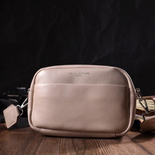 Сумка Vintage Жіноча на плече з натуральної шкіри Біла (22121)