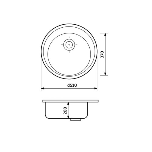 Мийка кухонна Adamant Sun графіт + змішувач (4824296910113)