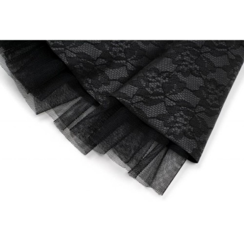 Спідниця дитяча Breeze гіпюрова (16083-128B-black)